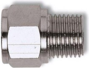 Переходник GAV 1216/4 внеш.резьб.М1/8-гайкаF3/8 [12004]
