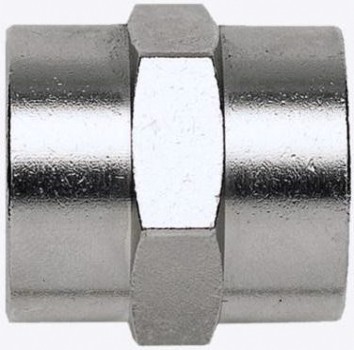 Переходник GAV 1225/4 F3/8-F3/8 цилиндр. муфта [10073]