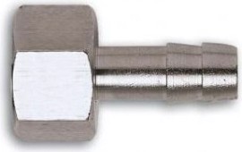 Переходник GAV 1227/2 внутр.резьб.F1/4-елочка 8мм [16461]