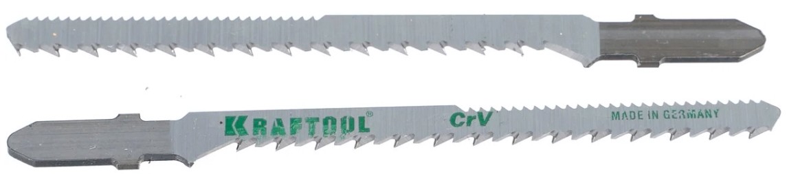Пилки по дереву KRAFTOOL T101AO фигурный рез, шаг 2,5мм, 75мм, 5 шт. [159514-2.5-S5]