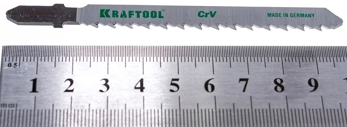 Пилки по дереву KRAFTOOL T101BR обратный рез, шаг 2,5мм, 75мм, 5 шт. [159516-2.5-S5]