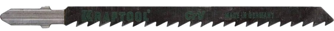 Пилки по дереву KRAFTOOL T101D чистый рез, шаг 4мм, 75мм, 2 шт. [159511-4]