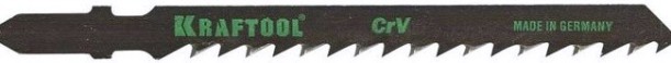 Пилки по дереву KRAFTOOL T144D быстрый рез, шаг 4мм, 75мм, 5 шт. [159521-4-S5]