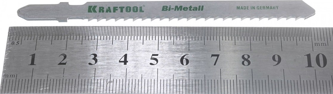 Пилки по металлу KRAFTOOL T118A (1,5-2мм), шаг 1,2мм, 50мм, 2 шт. [159551-1,2]