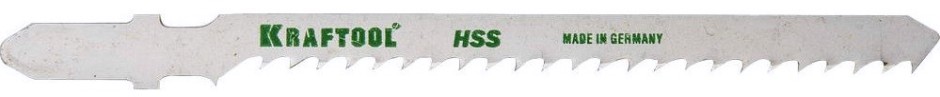 Пилки по металлу KRAFTOOL T227D по мягкому, фигурный рез, шаг 3мм, 75мм, 2шт [159558-3]