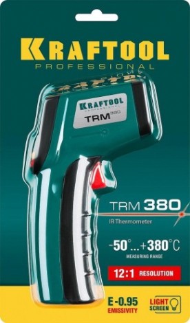 Пирометр KRAFTOOL TRM-380 инфракрасный [45707-380]