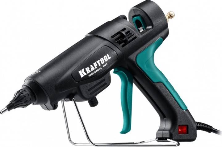 Пистолет термоклеевой сетевой KRAFTOOL Industrial 400 [06843-300-12]