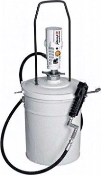 Пневматический солидолонагнетатель Samoa 424172 с насосом РМ 3 для ведер 20 кг