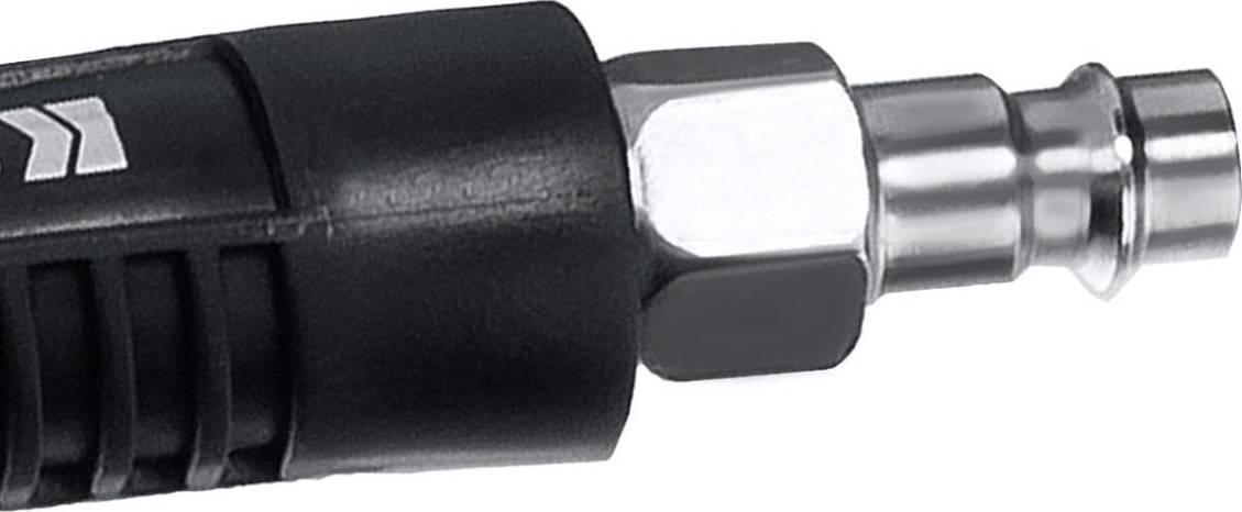 Пневмошланг KRAFTOOL 10м 10х15 мм, с фитингами рапид [06588-10]