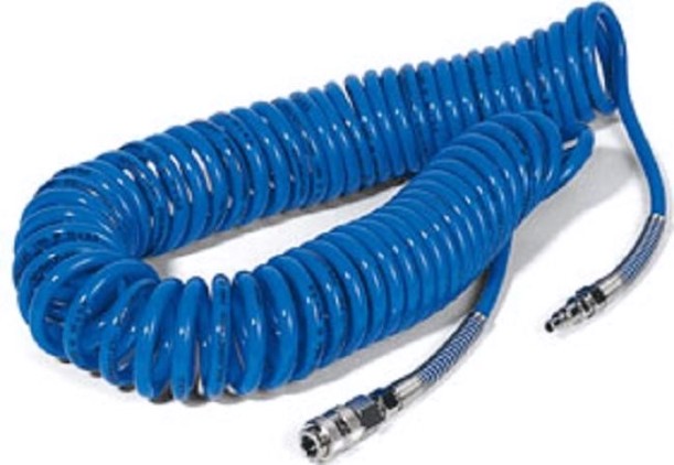 Пневмошланг спиральный GAV полиуретановый 4м SPR 4-5 [22589]