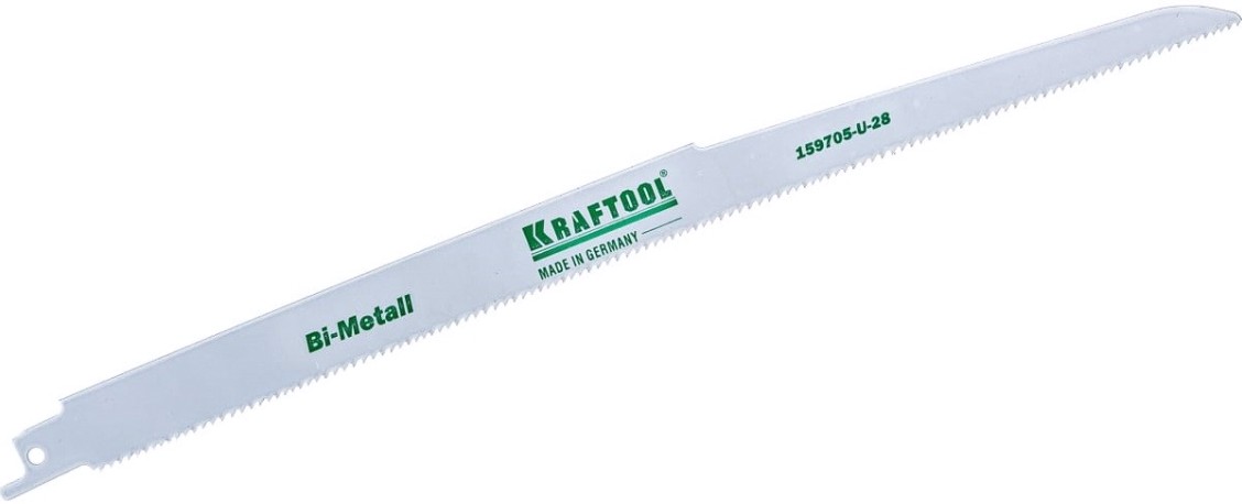 Полотна для сабельных пил KRAFTOOL S1222VF "industrie qualitat", по металлу, дереву, 280мм [159705-U-28]