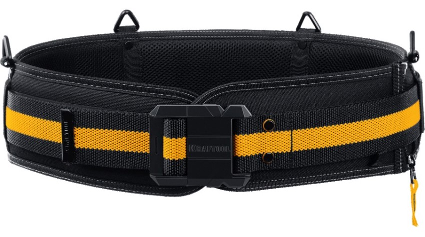 Пояс монтажника KRAFTOOL KB-2 для сумок с быстрос. креплением FastClip 80-122 см [38763]