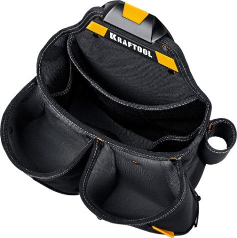 Пояс монтажника KRAFTOOL KBS-4 в комплекте: пояс монтажника и 3 сумки [38760-4]