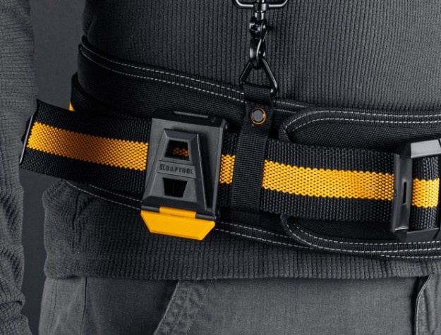Поясная сумка KRAFTOOL KP-8 с креплением FastClip, 8 карманов, 170х260 мм [38776]
