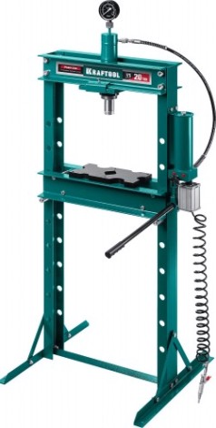 Пресс гидравлический KRAFTOOL PMD-20 с гидронасосом и пневмоприводом 20 т 43473-20 [43473-20]