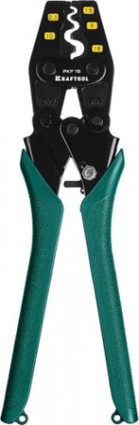 Пресс-клещи KRAFTOOL PKF-16 усиленные, для медных наконечников и гильз, [45466]