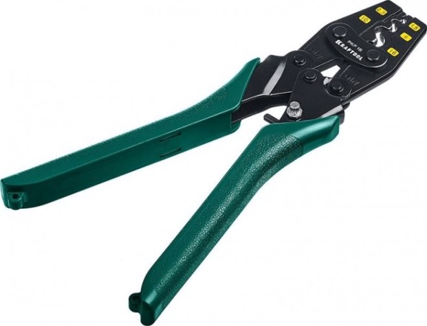 Пресс-клещи KRAFTOOL PKF-16 усиленные, для медных наконечников и гильз, [45466]