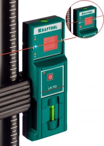 Приемник для линейного нивелира KRAFTOOL LR 70 [34607]