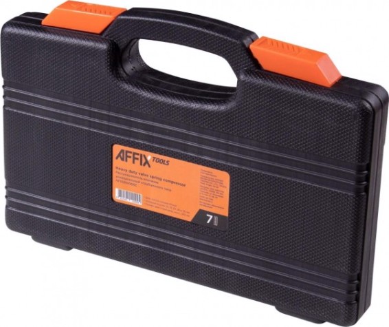 Рассухариватель клапанов Affix универсальный 10 предметов, струбцина, кейс [AF10310006C]