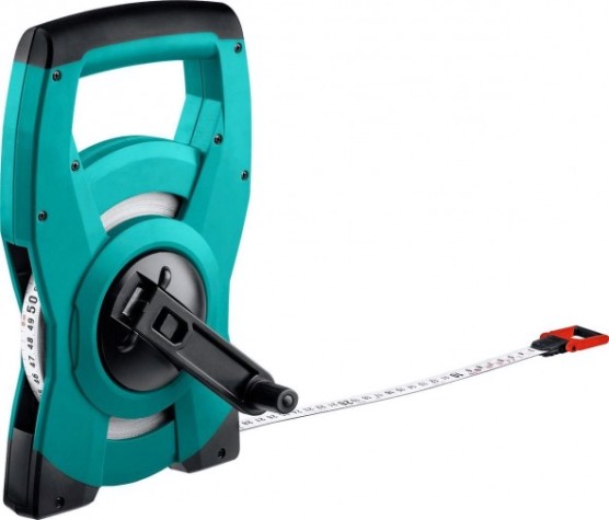 Рулетка геодезическая KRAFTOOL EXTREM 50 м стальная мерная лента [34185-50]