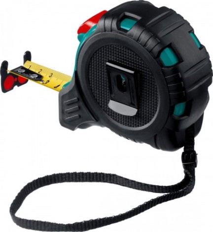 Рулетка KRAFTOOL AutoStop 3м/16мм профессиональная с автостопом [3412-3-16]