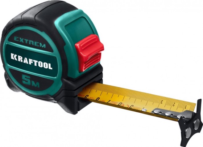 Рулетка KRAFTOOL Extrem 5мх32мм, со сверхшироким полотном [34127-5]