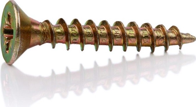 Саморез 3,0 х 30 универсальный, желтый [B04003003066A07]