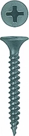 Саморез 3,5 х 25 с частым шагом для гипсокартона оцинкованный