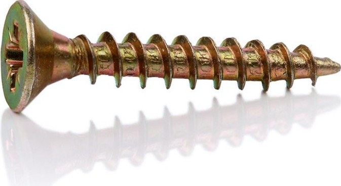 Саморез 3,5 х 25 универсальный, желтый [AB7103502563007]