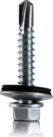 Саморез 5,5 х 38 кровельный оцинкованный [B03005503832S07]