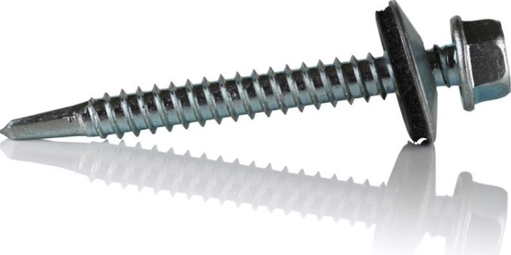 Саморез 5,5 х 51 кровельный оцинкованный [B03005505133G07]