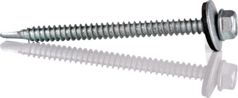 Саморез 5,5 х 76 кровельный оцинкованный [B03005507633307]