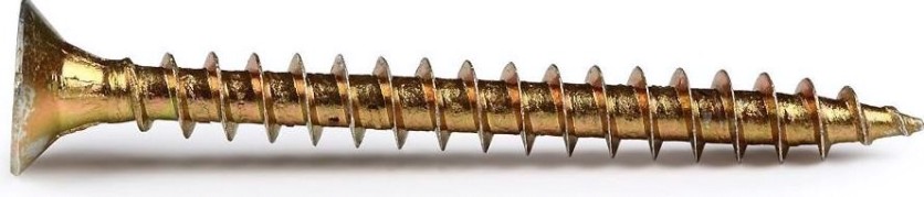 Саморез 6,0 х 45 универсальный, желтый [AB7106004563G07]