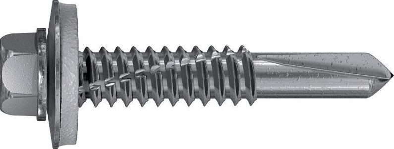 Саморез 6,3 х 25 кровельный РТ5 удлиненное сверло