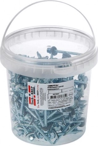 Саморез Tech-KREP 4,8 х 35 (ведро 250 шт.) кровельный оцинкованный [101001]