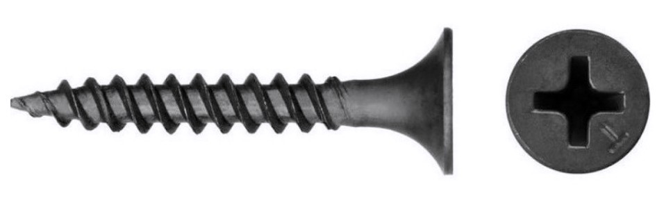 Саморез универсальный KRAFTOOL 3001-25 сгм гипсокартон-металл, 25х3.5 мм, 9 000 шт.