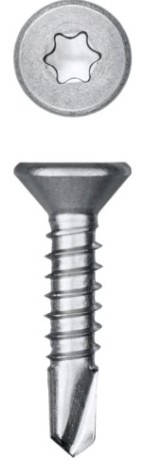 Саморез универсальный KRAFTOOL DS-C 13х4.2 мм нержавеющий 600 шт. [300932-42-013]