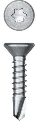 Саморез универсальный KRAFTOOL DS-C 16х3.5 мм нержавеющий 1000 шт. [300932-35-016]