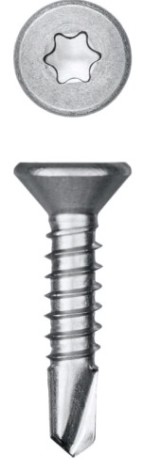 Саморез универсальный KRAFTOOL DS-C 16х4.2 мм нержавеющий 500 шт. [300932-42-016]