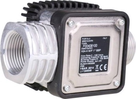 Счетчик электронный PIUSI K 24 A-M/F1" BSP для жидкостей F00408100 [F00408100]