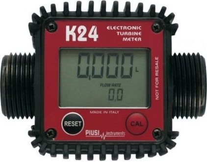 Счетчик электронный PIUSI K 24 для жидкостей 7-120 л/мин F0040700A [F0040700A]