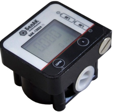 Счетчик учета масла БелАК 1'' с LCD-дисплеем [БАК.12024]