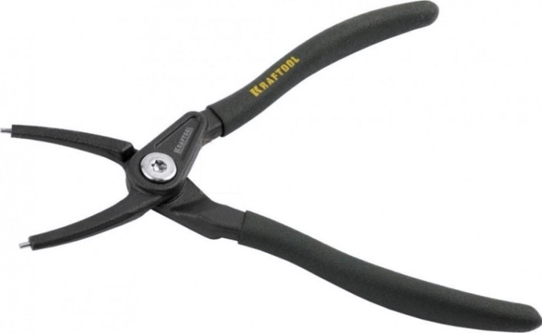 Съемник KRAFTOOL 22812-1 стопорных колец с прямыми губками, внутренний, 175