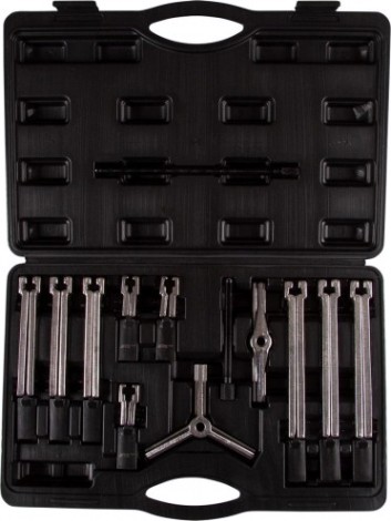 Съемник подшипников Affix 2-х и 3-х захватный, 13 предметов, кейс [AF10412012C]