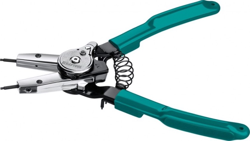 Съемник стопорных колец KRAFTOOL Universal 8-in-1 внешний/внутренний [22813]