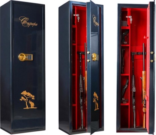 Сейф оружейный VALBERG САФАРИ EL GOLD* (черный) [S11299031409]