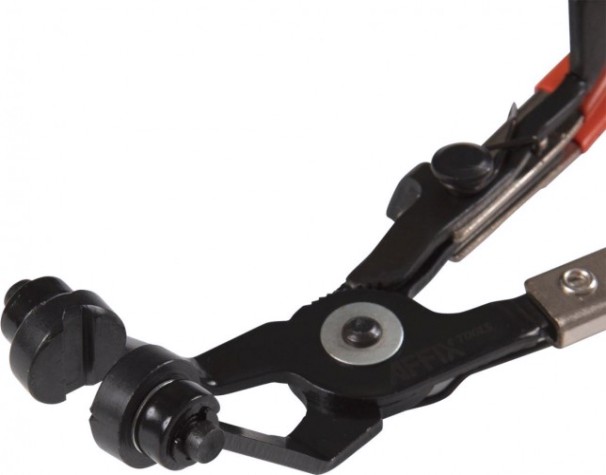 Щипцы для пружинных хомутов системы охлаждения Affix 55 мм трещотка [AF10330006]