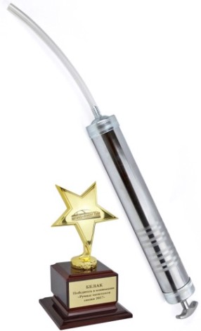 Шприц БелАК 1000 мл плунжерный маслозаливной [БАК.00221]