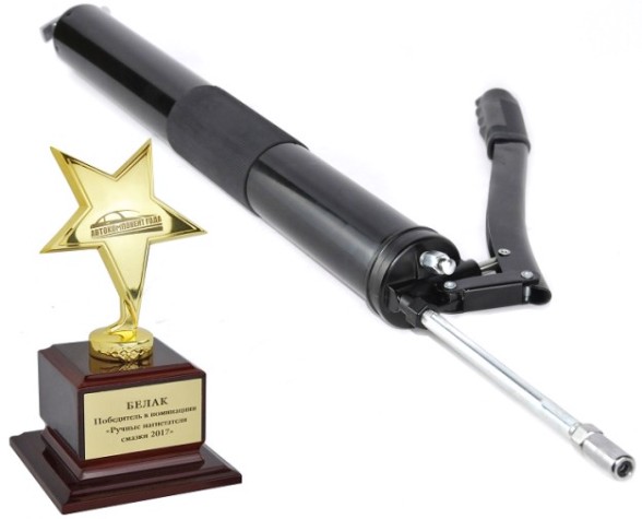 Шприц БелАК 1000 мл "Премиум" рычажно-плунжерный с резиновой ручкой [БАК.90527]