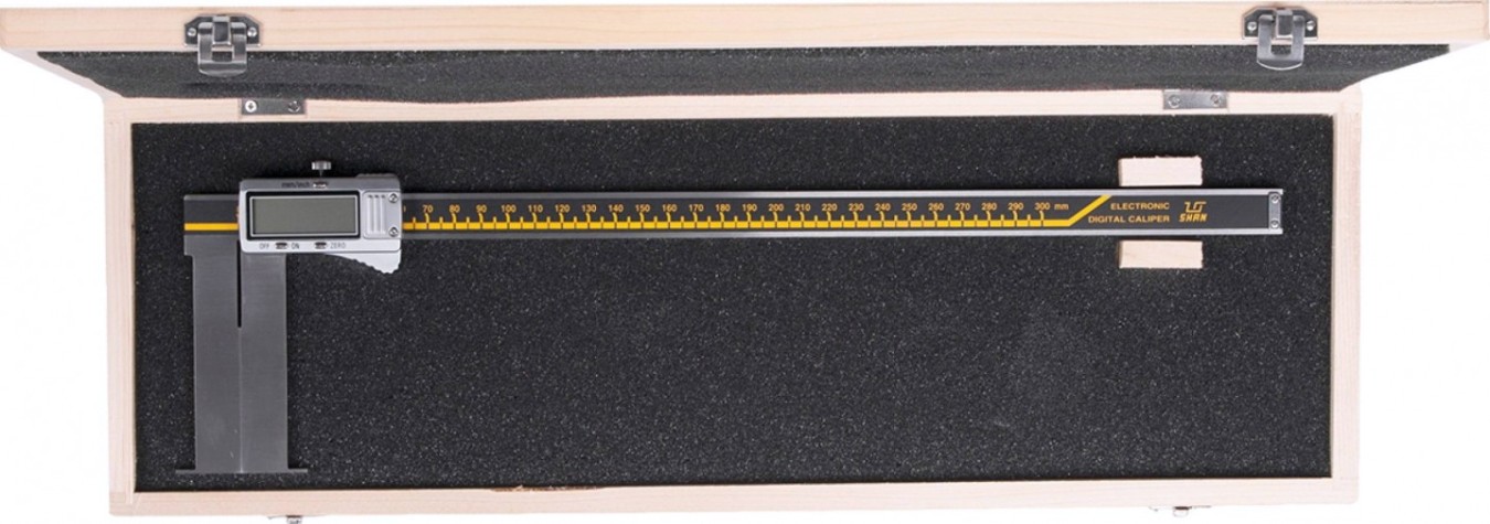 Штангенциркуль SHAN д/вн.канавок ШЦЦСК-1-350 0,01 /50-350/ электр. губ. 90мм [136251]